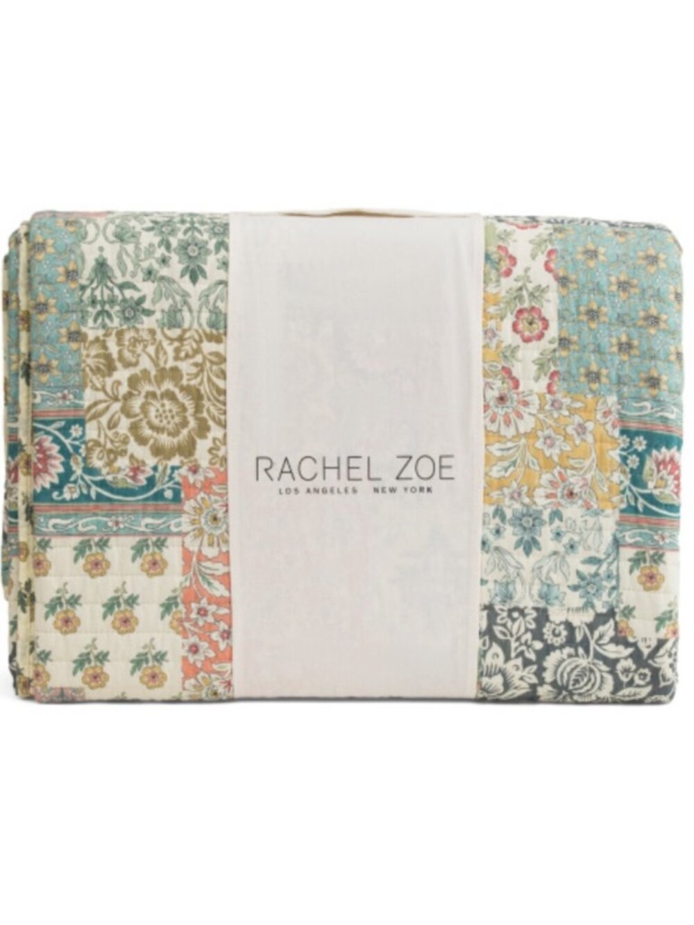 Rachel Zoe Floral Patchwork Quilt Set